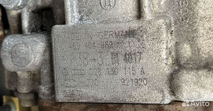 Тнвд, Audi A4 B5 1999