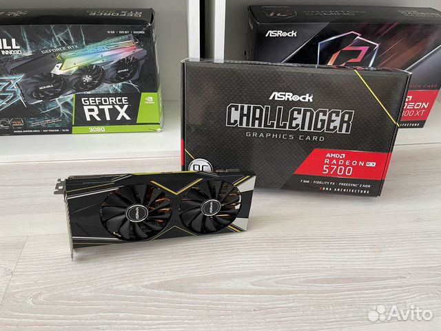 Видеокарта RX 5700 8gb (5700xt) ASRock купить в Геленджике ...