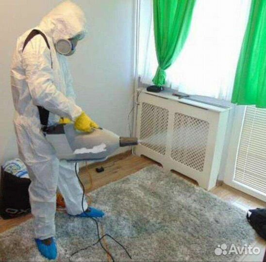 Уничтожение тараканов и клопов.дезинсекция.дезинс
