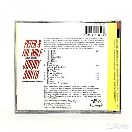 CD диск Jimmy Smith 