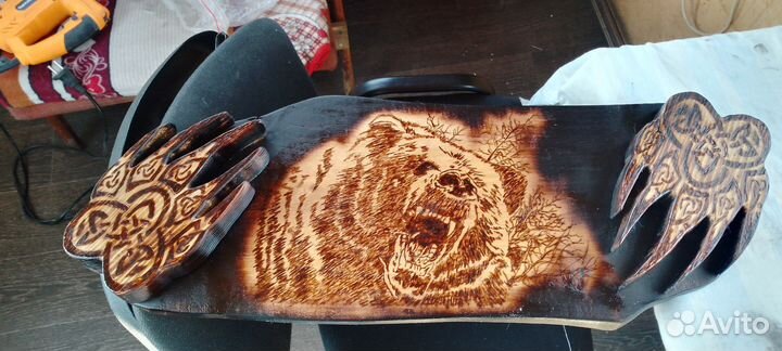 Подносы из массива дерева в подарок для мужчин