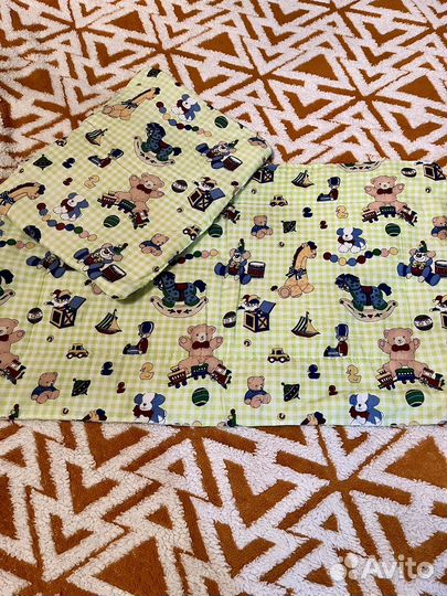 Комплект в коляску, одеяло, наволочка, пеленки