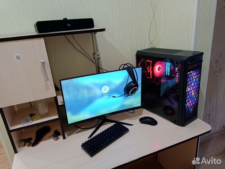 Собранный игровой пк