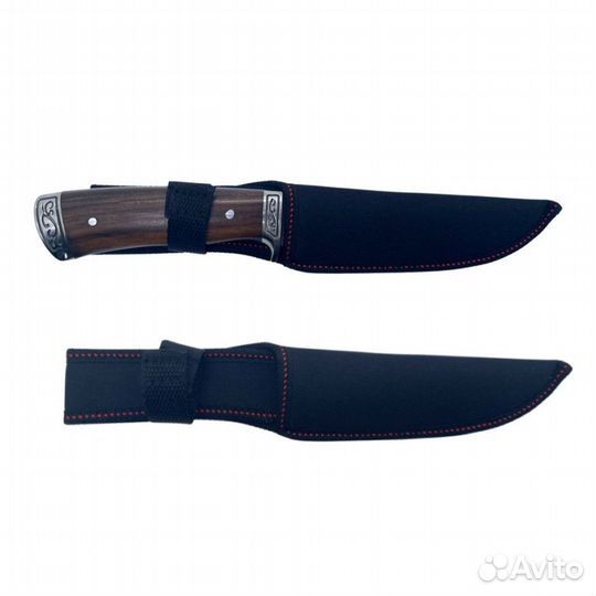Нож Волк 27см с чехлом, сталь 65х13, новый