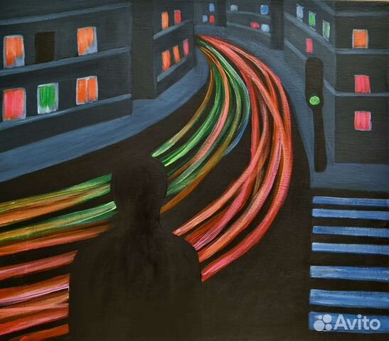 Копия картина В.Цоя 