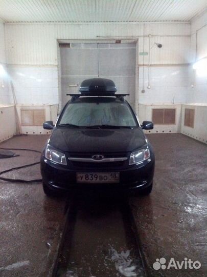 Автобоксы на крышу Ветлан 350 л на Nissan Patrol