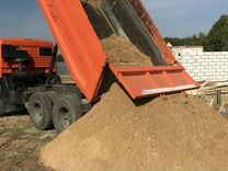 Песок на подсыпку и строительный с доставкой