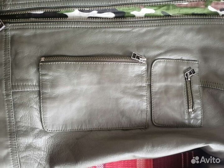 Куртка кожаная женская 46 размер