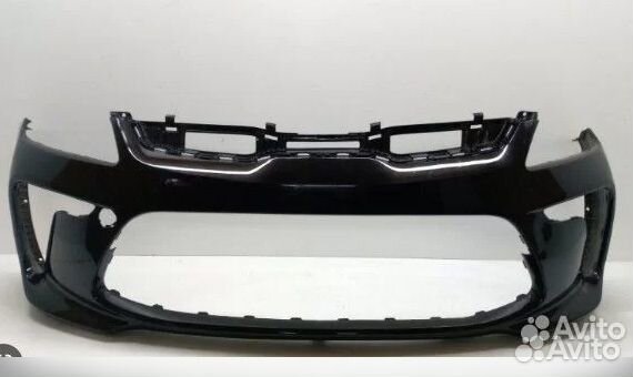 Бампер передний Kia Rio (2017-2020) - черный