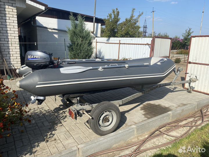 Аква 3600 с мотором seapro 9.9