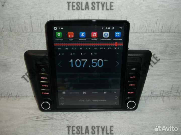 Магнитола Skoda Rapid Tesla 2/32 Android GPS