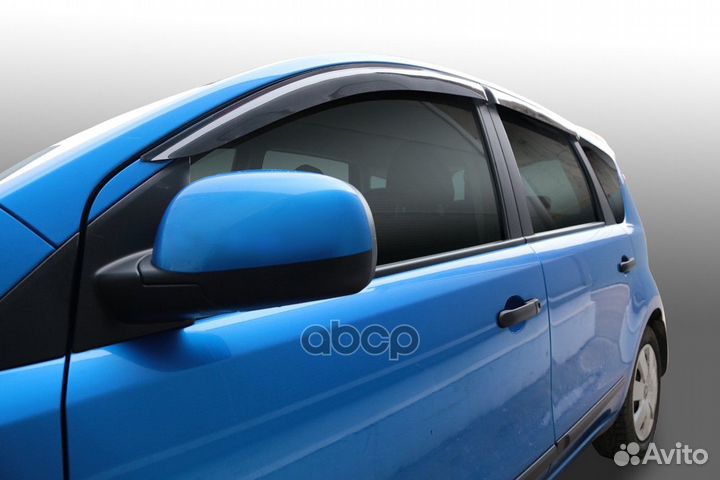 Комплект дефлекторов серия corsar Nissan Note