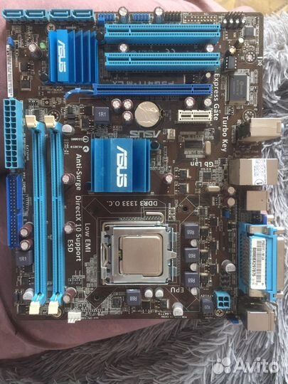 Материнская плата asus P5G41T-MLX