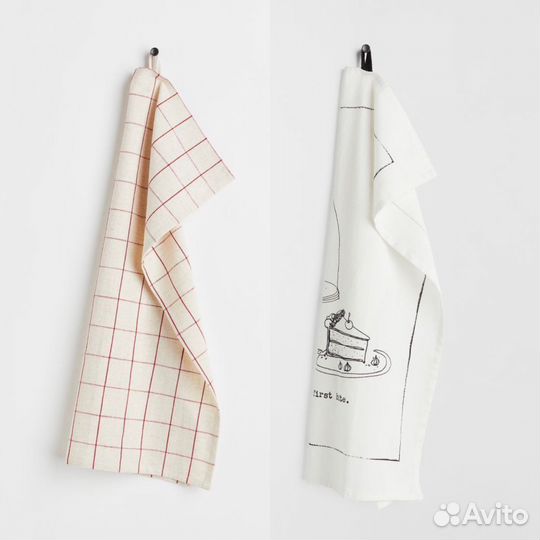 Кухонное полотенце hm новые
