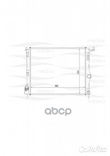 Радиатор KK0179 free-Z