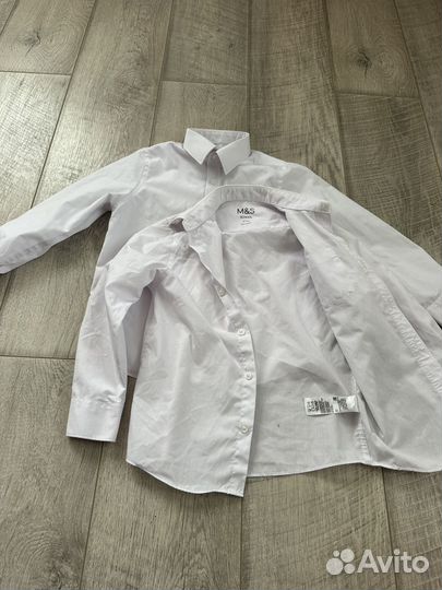Школьная рубашка 122 Marks&Spenser