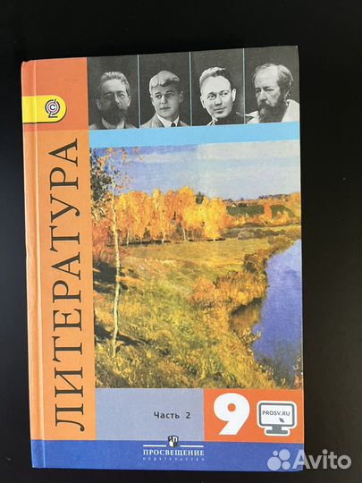 Учебник по литературе 9 класс В.Я.Коровина 2 ч