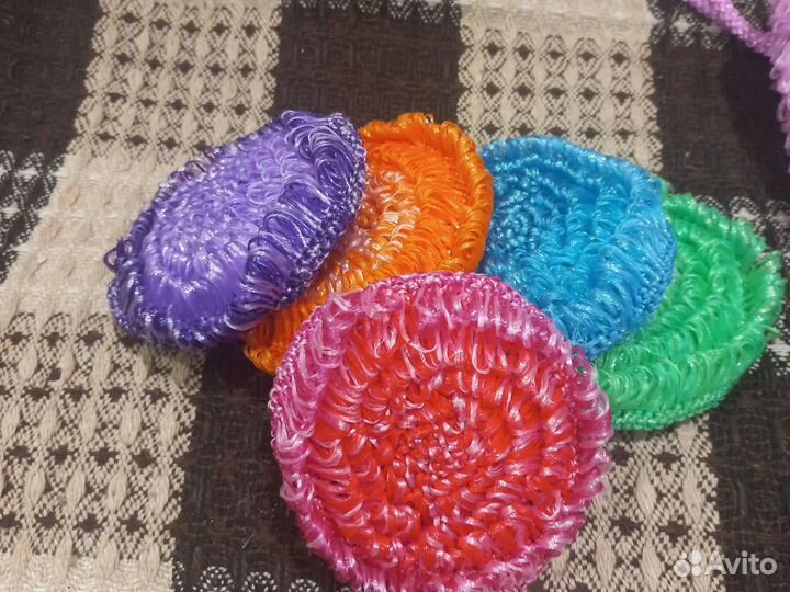 Мочалка ручной работы