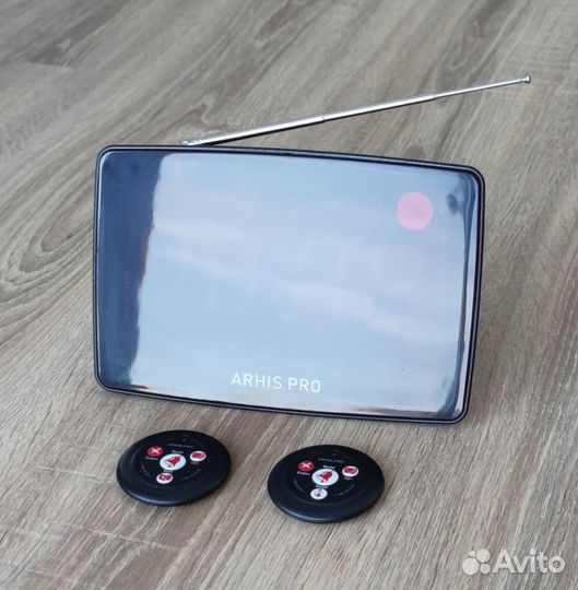 Табло вызова официанта руссифицировано и кнопки