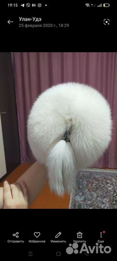 Шапка норковая женская