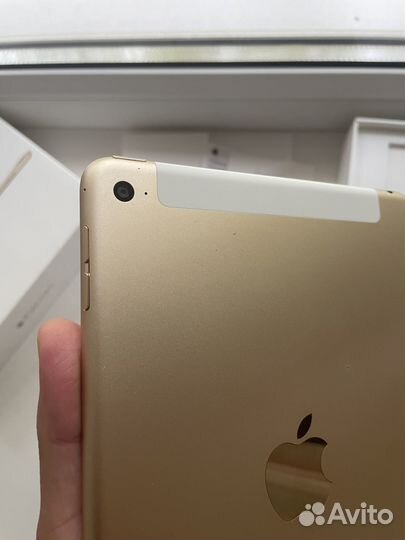 iPad mini 4 cellular LTE рст отлич. сост. комплект