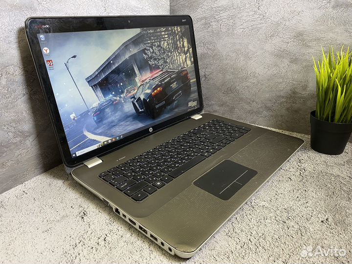 Большой игровой ноутбук HP 2 видеокарты