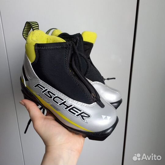 Лыжные ботинки детские fisher 29