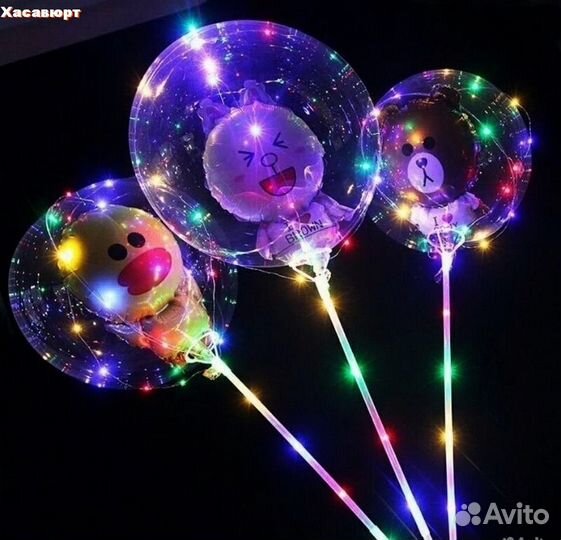 Светящиеся шары бобо bobo игрушки оптом мягкие