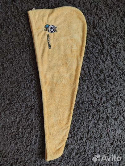 Новое флисовое полотенце для головы