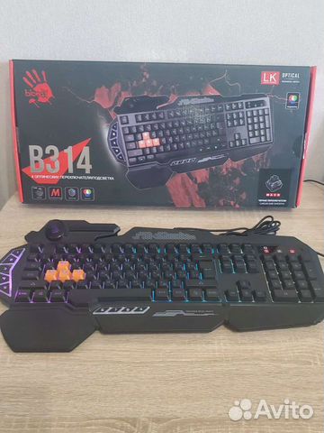 Игровая клавиатура Bloody B314 и B318
