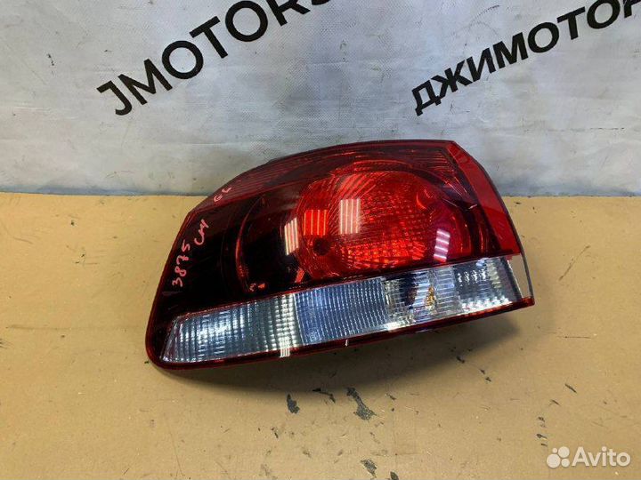 Фонарь задний левый тёмный Volkswagen Golf 6