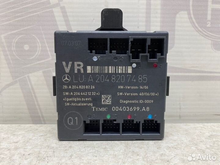 Блок управления передней правой двери