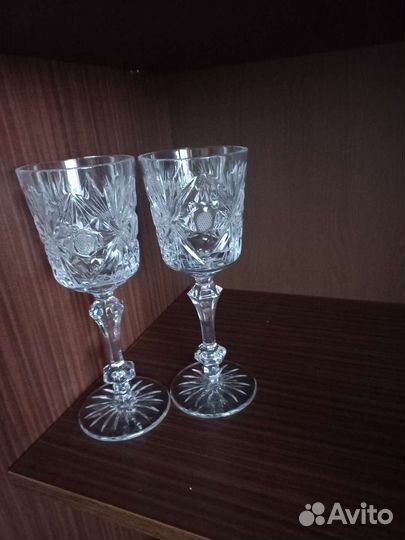 Хрустальные фужеры