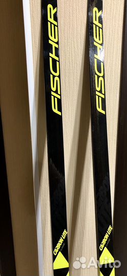 Лыжи беговые fischer carbonlite classic jr