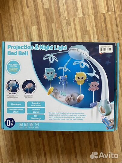 Мобиль на кроватку новый