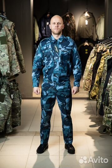 Костюм камуфляжный уставной фсин, синяя кукла