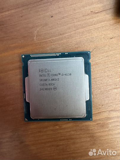 Процессор intel core i3 4130