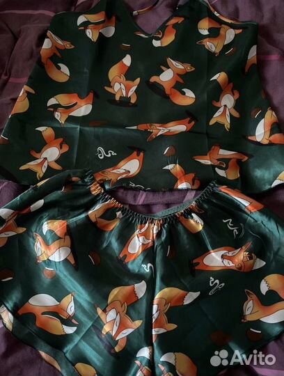 Халат lovely houz шелковый