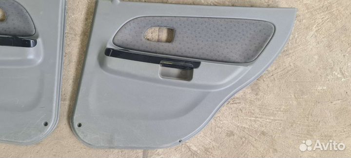 Обшивка двери kia rio 1 dc киа рио 1