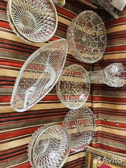 Посуда из хрусталя, СССР