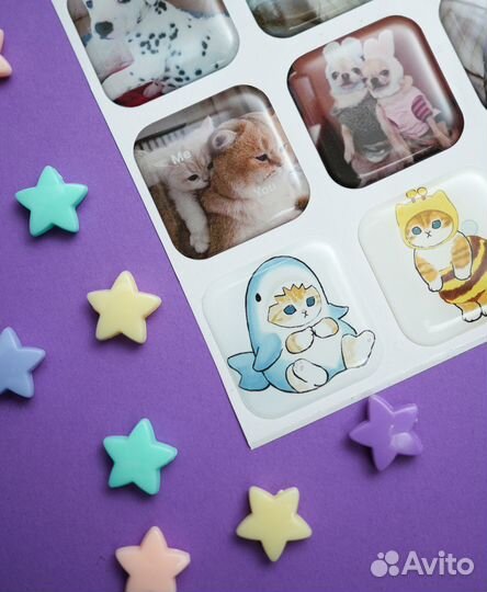 3d стикеры для телефона микс