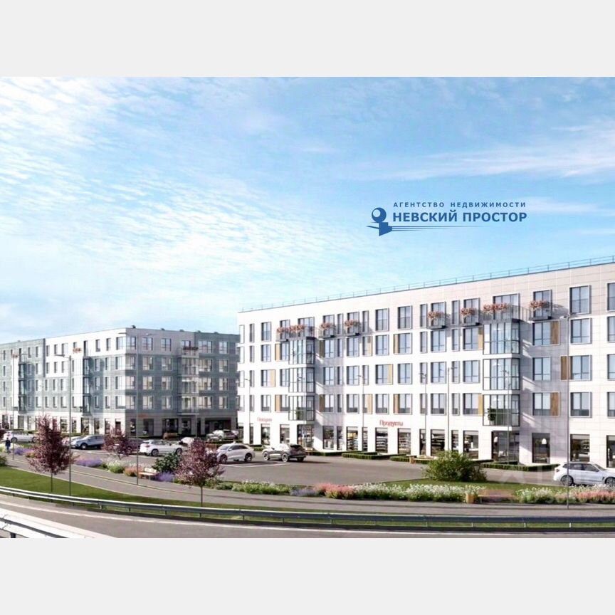 Квартира-студия, 23,6 м², 1/5 эт.