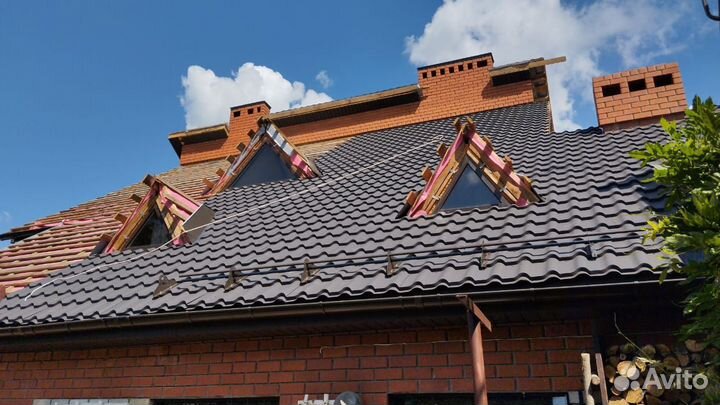 Крыша кровельные работы
