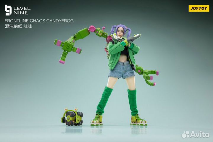 Joytoy подвижная фигурка frontline chaos candyfrog