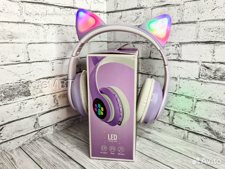 Наушники с ушками / Наушники Cat - Новые trend