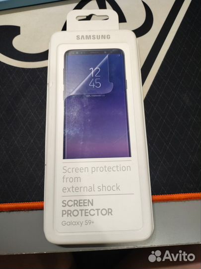 Защитное стекло на экран Samsung galaxy s9 plus