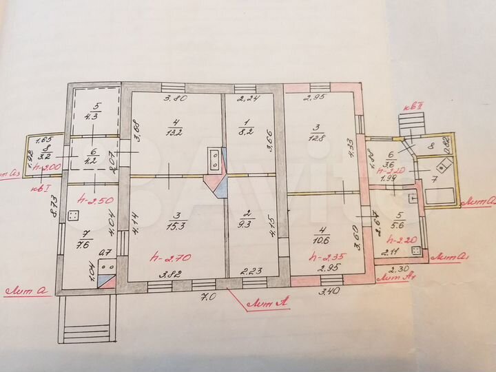 Дом 110 м² на участке 11,1 сот.