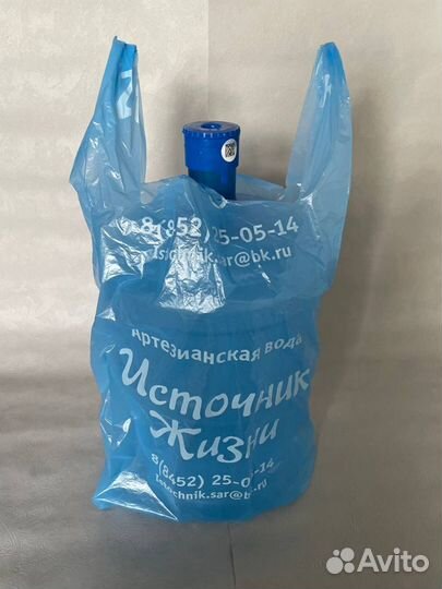 Пакет для бутыли 19 литров