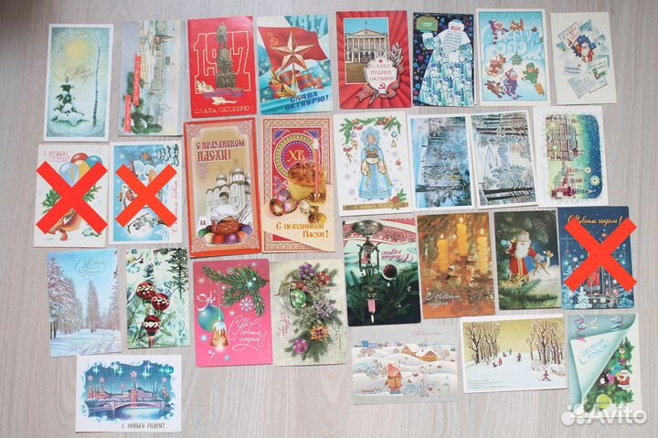 Старинные открытки СССР