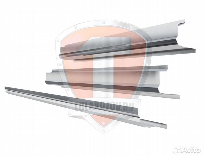 Пороги кузовные Додж Караван 3, 4